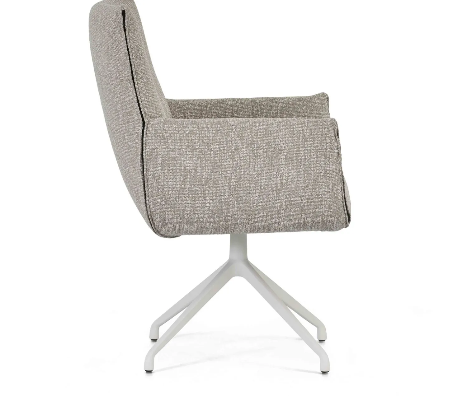 Eetkamerstoelen Met Armleuning-Montèl Hillary Armstoel Beige