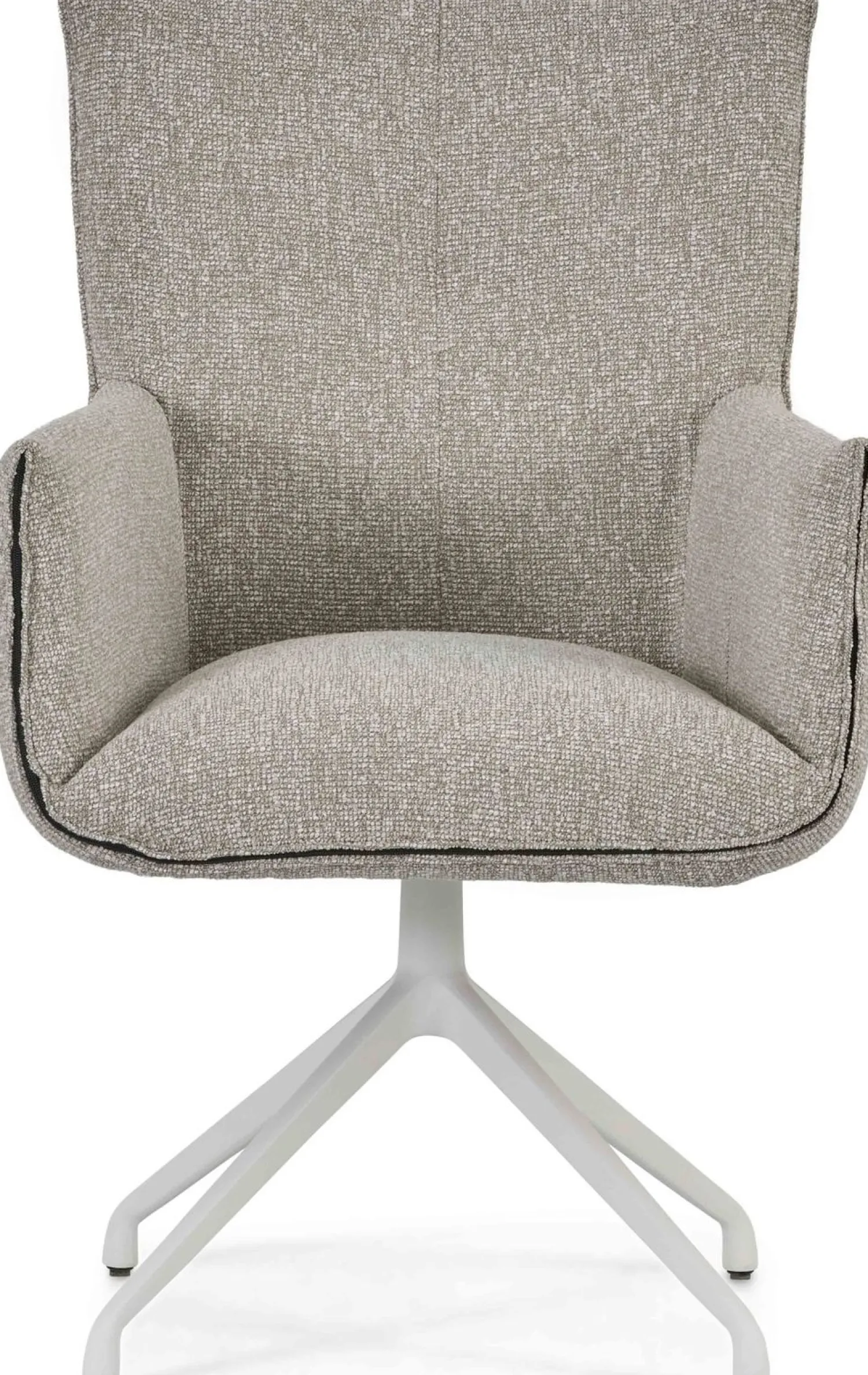 Eetkamerstoelen Met Armleuning-Montèl Hillary Met Kantelfunctie Armstoel Beige