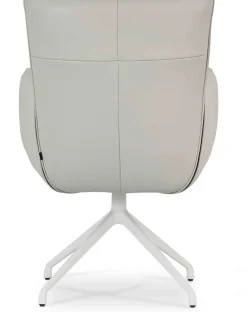 Eetkamerstoelen Met Armleuning-Montèl Hillary Met Kantelfunctie Armstoel Silk