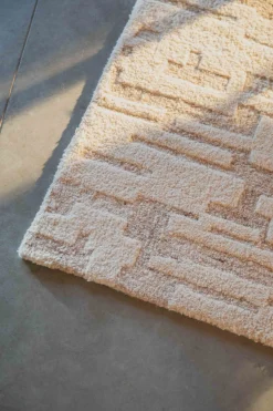 Vloerkleden|Wollen Vloerkleden-Zuiver Hills Vloerkleed Beige