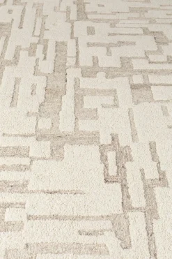Vloerkleden|Wollen Vloerkleden-Zuiver Hills Vloerkleed Beige