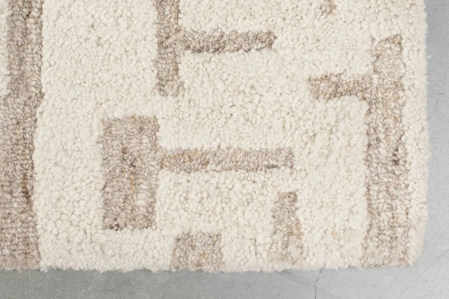 Vloerkleden|Wollen Vloerkleden-Zuiver Hills Vloerkleed Beige