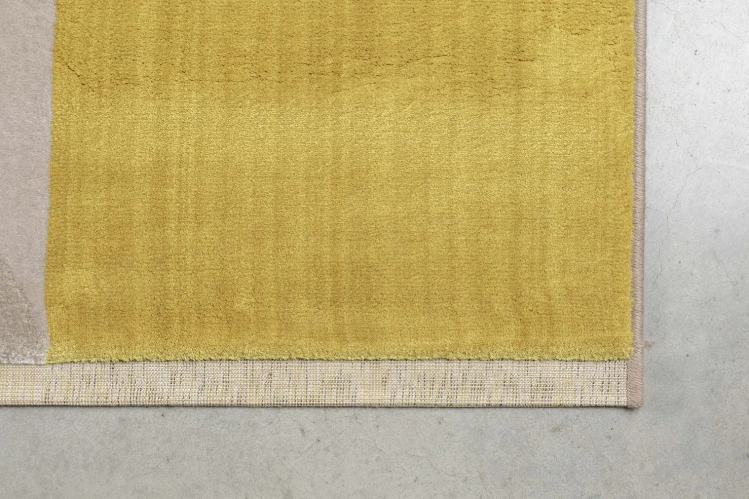 Vloerkleden|Rechthoekige Vloerkleden-Zuiver Hilton Yellow Vloerkleed Grey/Yellow