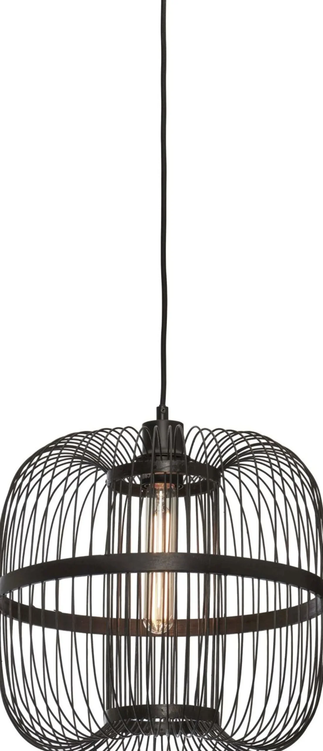 Industriële Hanglampen|Industriële Hanglampen-Good&Mojo Hokkaido L Hanglamp Black