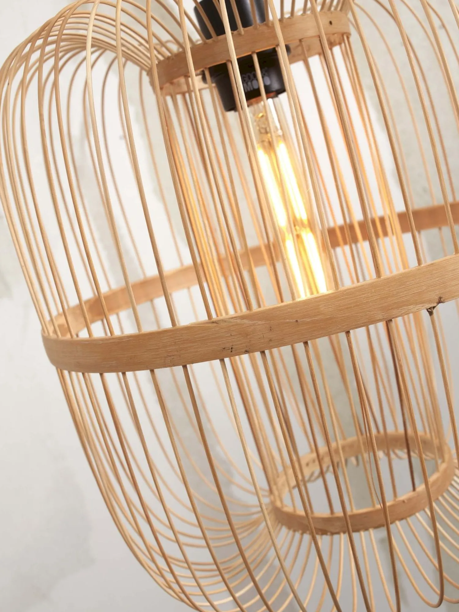 Vloerlampen|Vloerlampen-Good&Mojo Hokkaido L Vloerlamp White, Natural, Grey
