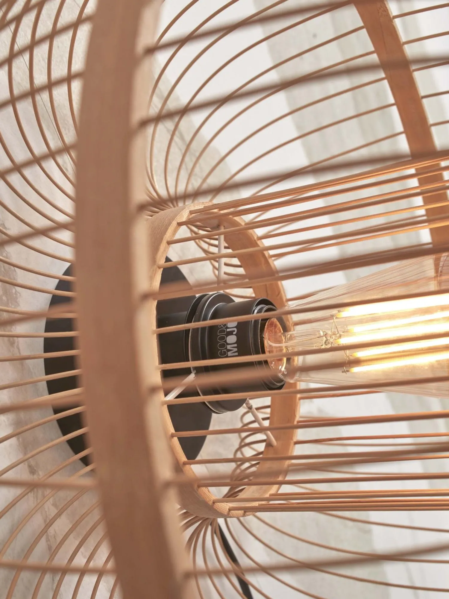 Wandlampen|Wandlampen-Good&Mojo Hokkaido Wandlamp Natural