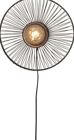 Wandlampen|Wandlampen-Good&Mojo Hokkaido Wandlamp Black