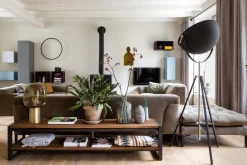 Industriële Vloerlampen|Vloerlampen-It's about RoMi Hollywood Vloerlamp zwart