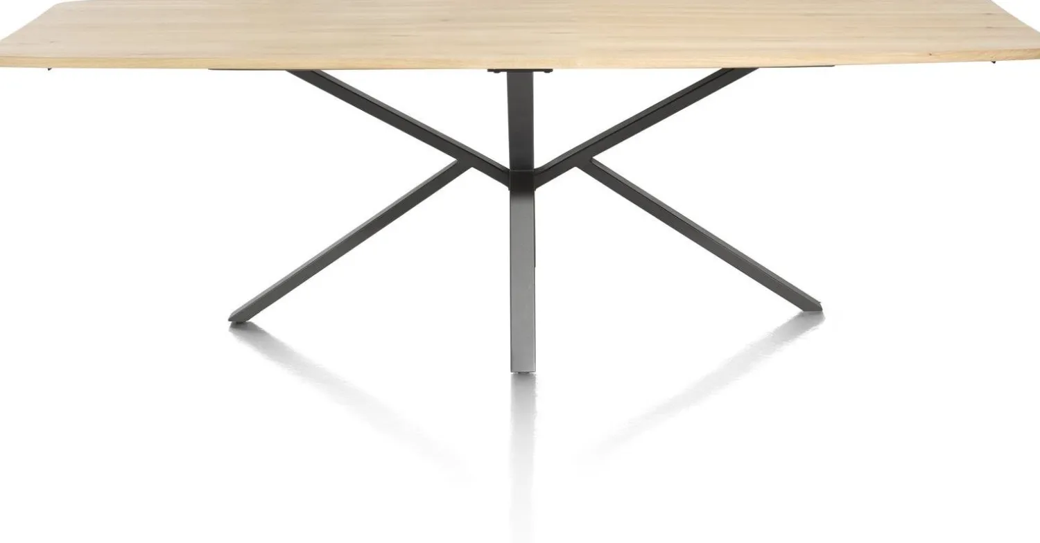 Houten Eettafels|Ovale Eettafels-Henders en Hazel Home Ovaal Eettafel Natural