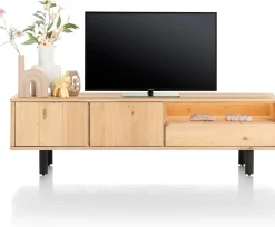 Tv-Meubels-Henders en Hazel Homestead 2-deurs Tv-meubel Natural