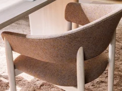 Design Stoelen|Eetkamerstoelen Met Armleuning-Arco Home-Work Eetkamerstoel Cognac