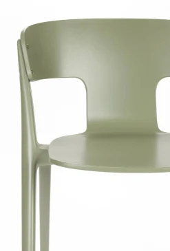 Tuinstoelen-Zuiver Horizon (set van 4) Buitenstoel Forest Green