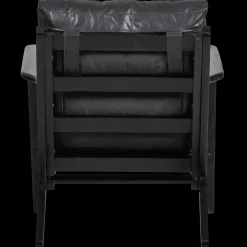 Leren Fauteuils-WOOOD Houston Fauteuil Black