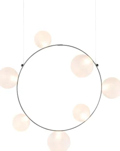 Design Hanglampen|Design Hanglampen-Moooi Hubble Bubble Hanglamp Frosted Spheres
