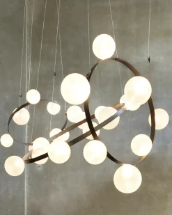 Design Hanglampen|Design Hanglampen-Moooi Hubble Bubble Hanglamp Frosted Spheres