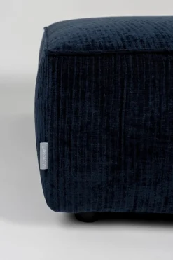 Elementenbanken-Zuiver Hunter Poef Navy