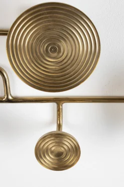 Kapstokken-Bold Monkey Hypnotising Kapstok Brass