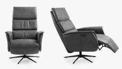 Draaifauteuils|Relaxfauteuils-Feelings Wonen Ian Relaxfauteuil Caramel
