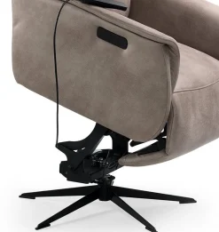 Draaifauteuils|Relaxfauteuils-Feelings Wonen Ian Relaxfauteuil Caramel