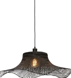 Hanglampen|Hanglampen-Good&Mojo Ibiza L Hanglamp Black