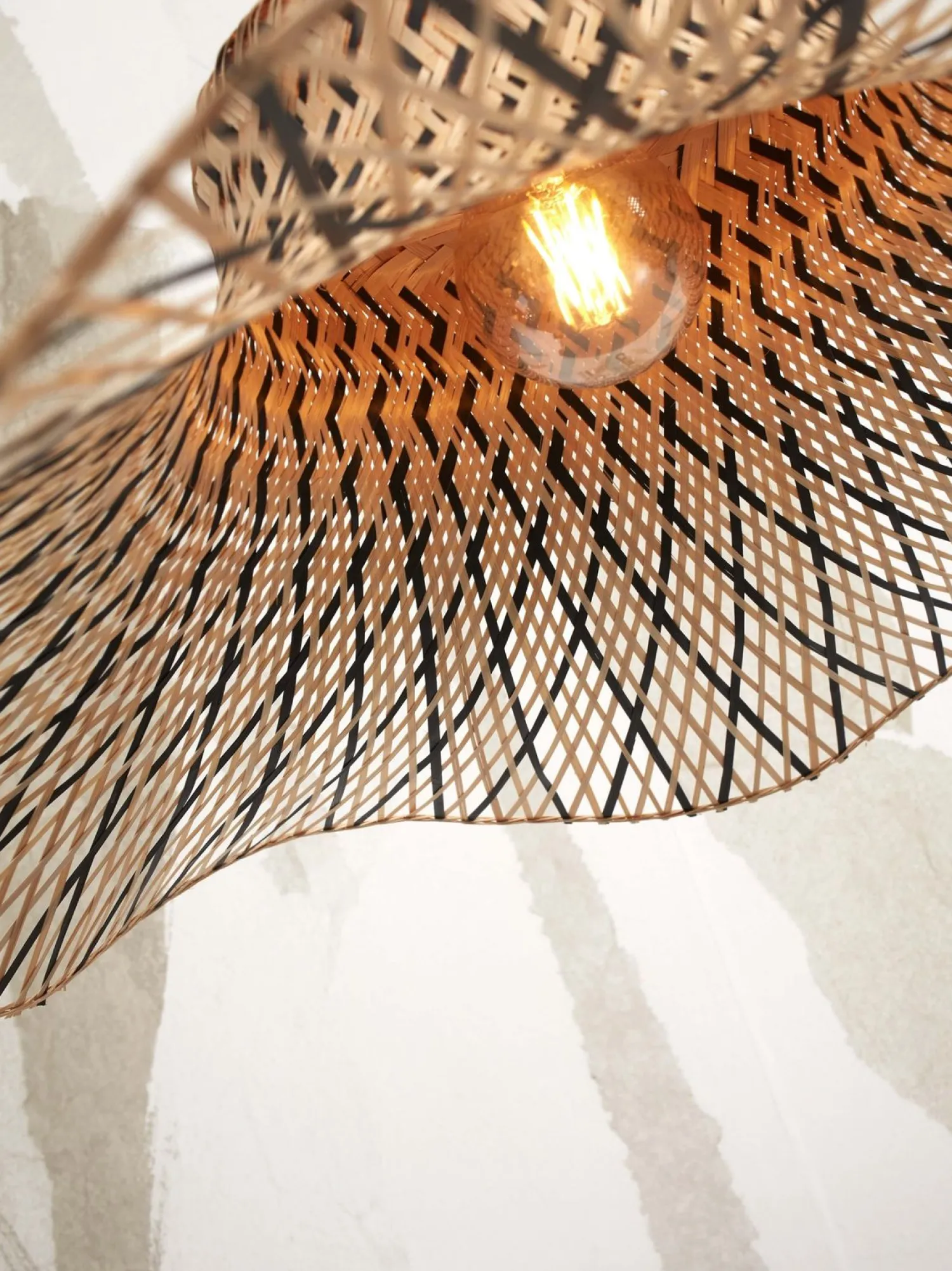 Plafondlampen|Plafondlampen-Good&Mojo Ibiza S Plafondlamp Natural, Black