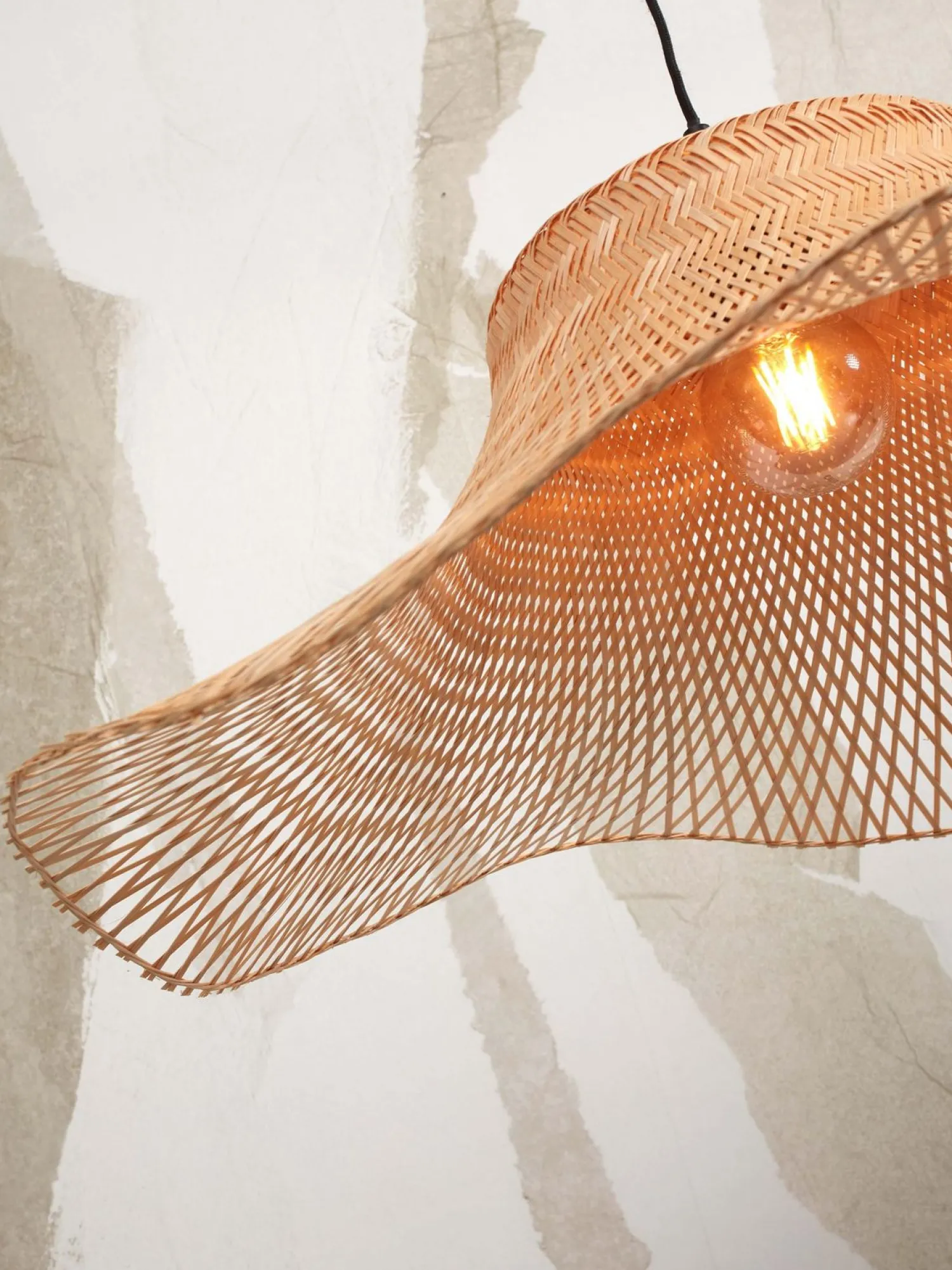 Vloerlampen|Vloerlampen-Good&Mojo Ibiza S Vloerlamp Natural