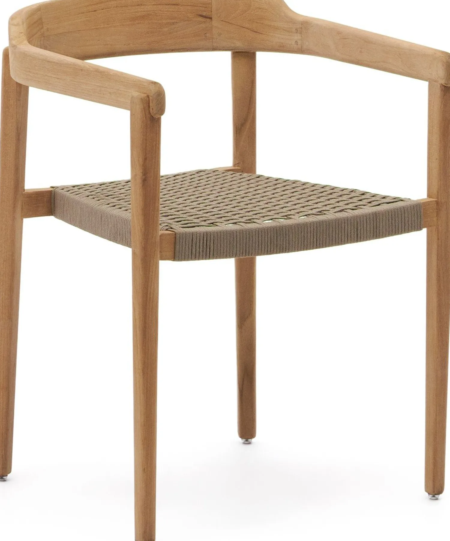 Tuinstoelen-Kave Home Icaro Tuinstoel Beige, Naturel