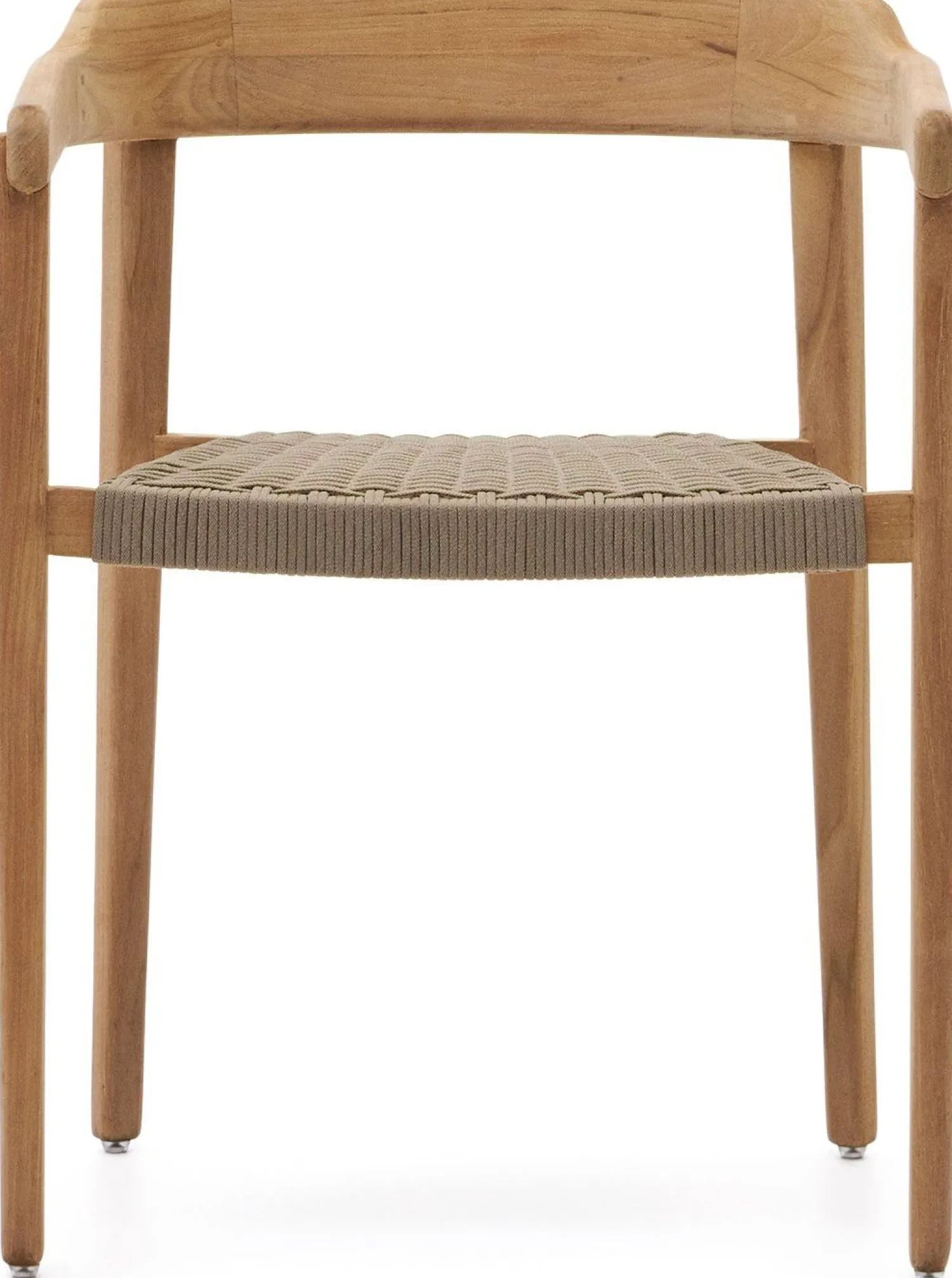 Tuinstoelen-Kave Home Icaro Tuinstoel Beige, Naturel