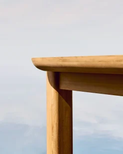 Tuintafels|Houten Eettafels-Kave Home Icaro Tuintafel Naturel