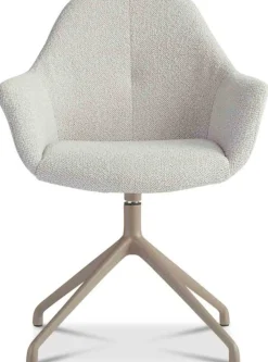 Eetkamerstoelen Met Armleuning-Eijerkamp Collectie Ids Eetkamerstoel Nude, Sand