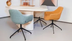 Eetkamerstoelen Met Armleuning-Eijerkamp Collectie Ids Eetkamerstoel Light Green