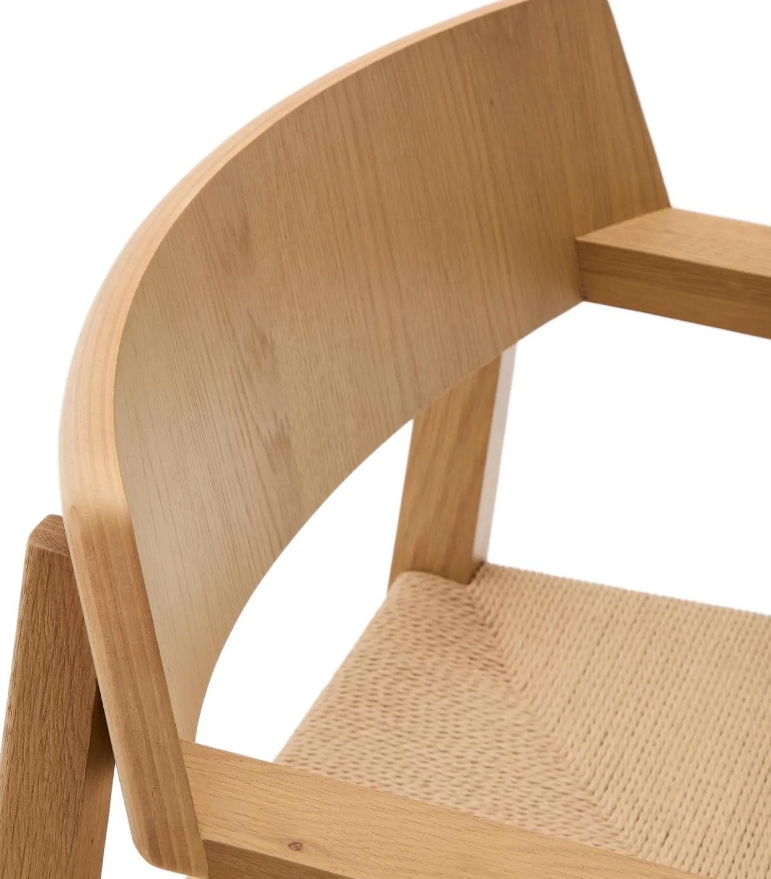 Eetkamerstoelen Met Armleuning-Kave Home Idun Eetkamerstoel Naturel