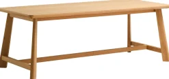Houten Eettafels-Kave Home Idun Eettafel Naturel