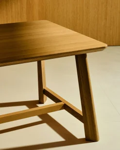 Houten Eettafels-Kave Home Idun Eettafel Naturel