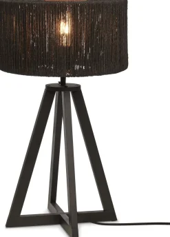 Tafellampen|Tafellampen-Good&Mojo Iguazu 4 legs Tafellamp Black