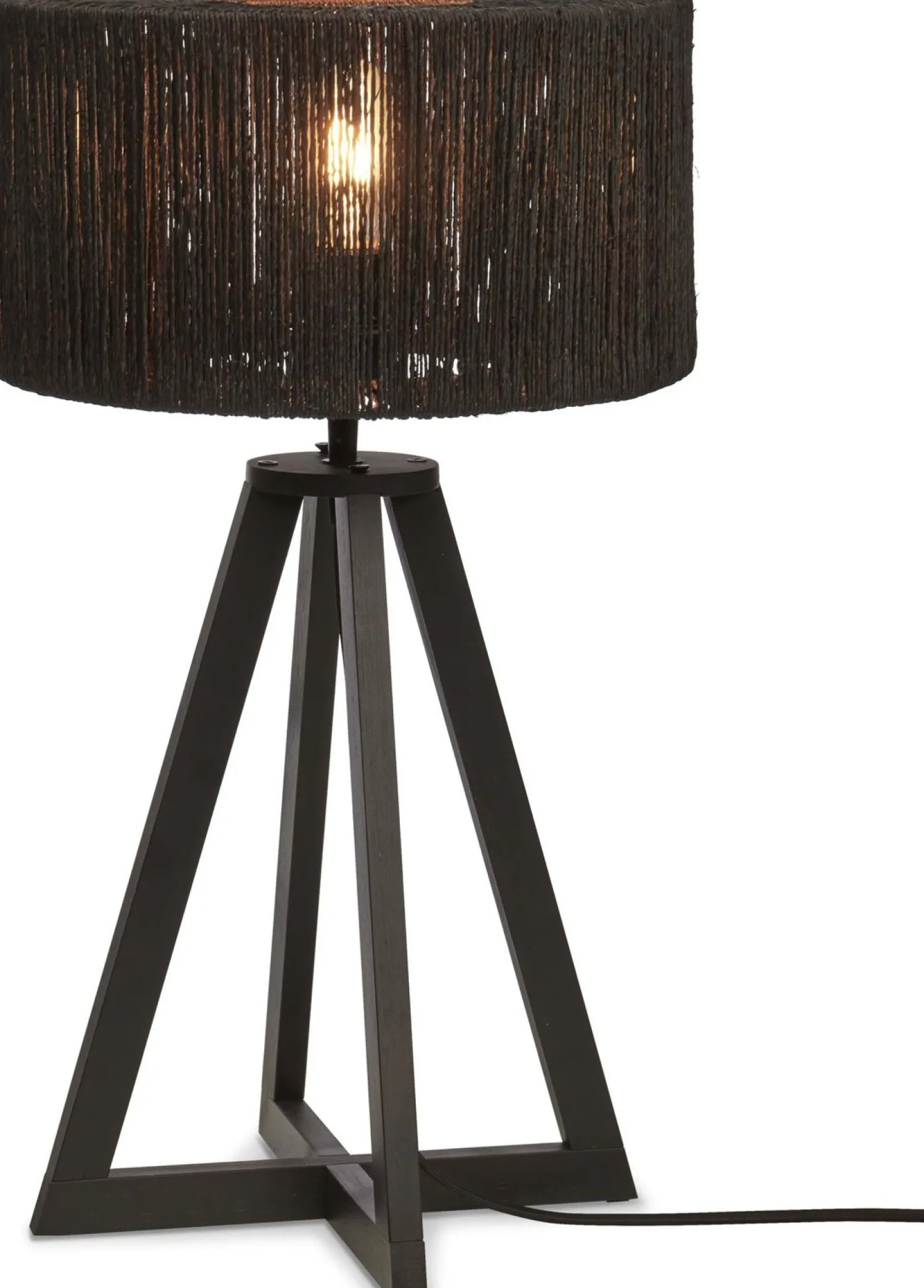 Tafellampen|Tafellampen-Good&Mojo Iguazu 4 legs Tafellamp Black