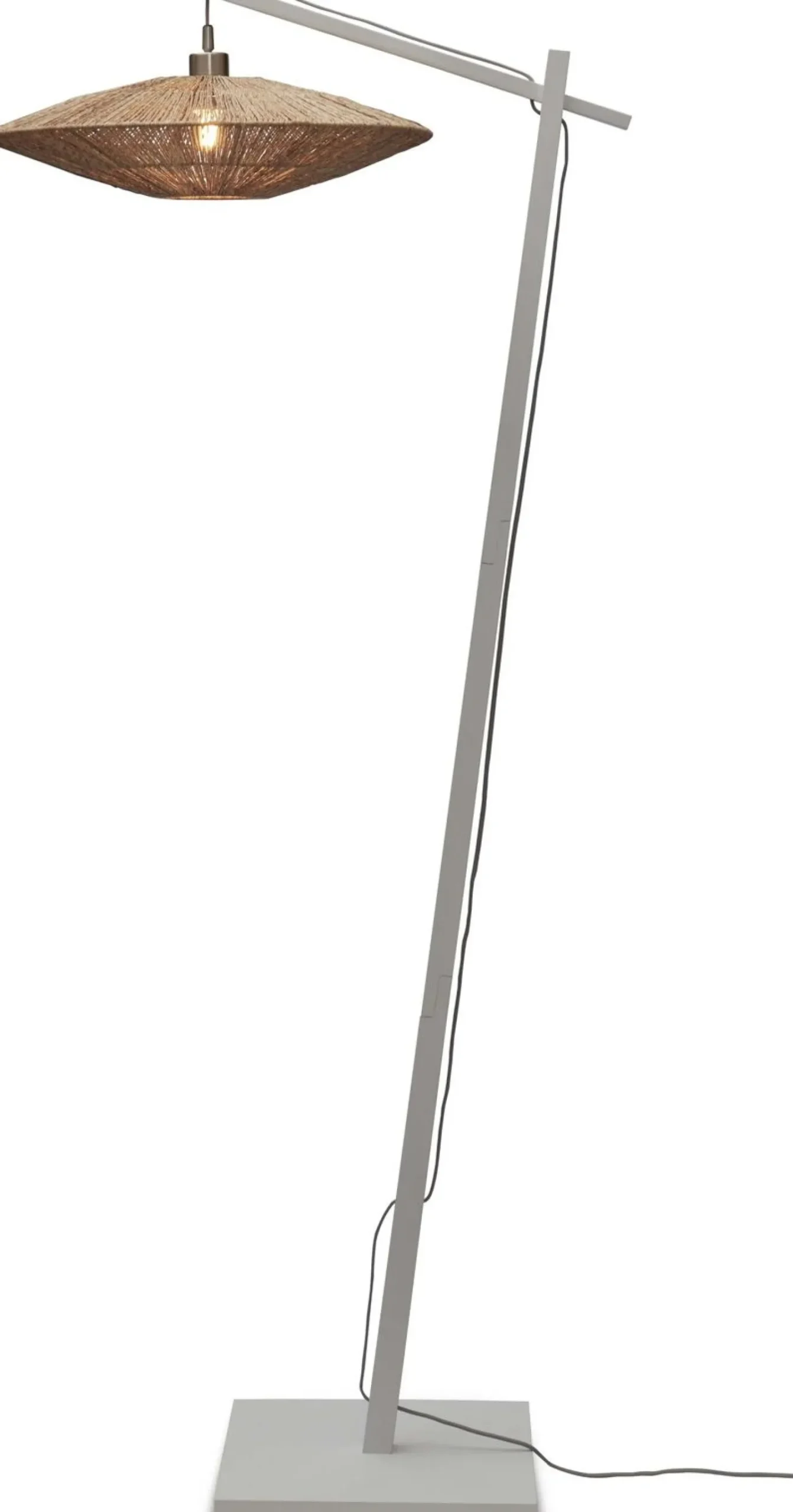 Vloerlampen|Vloerlampen-Good&Mojo Iguazu L Vloerlamp White, Natural, Grey