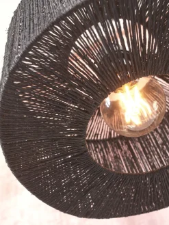 Plafondlampen|Plafondlampen-Good&Mojo Iguazu Rond Plafondlamp Black