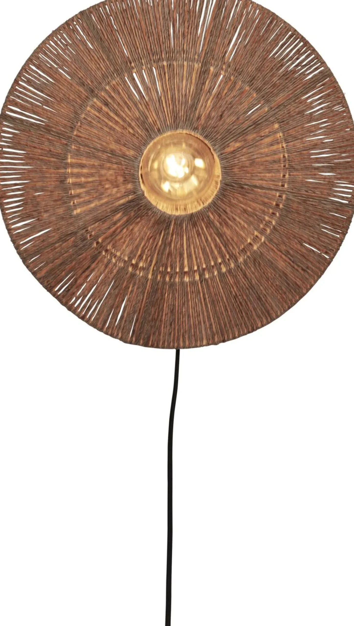 Wandlampen|Wandlampen-Good&Mojo Iguazu S Wandlamp Natural