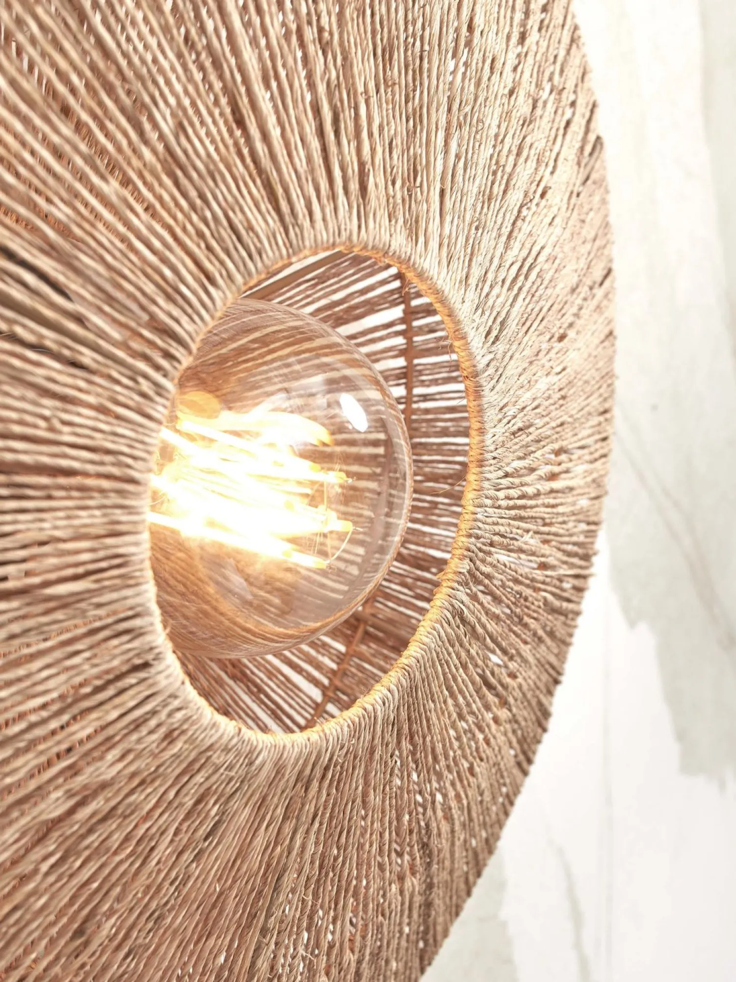 Wandlampen|Wandlampen-Good&Mojo Iguazu S Wandlamp Natural