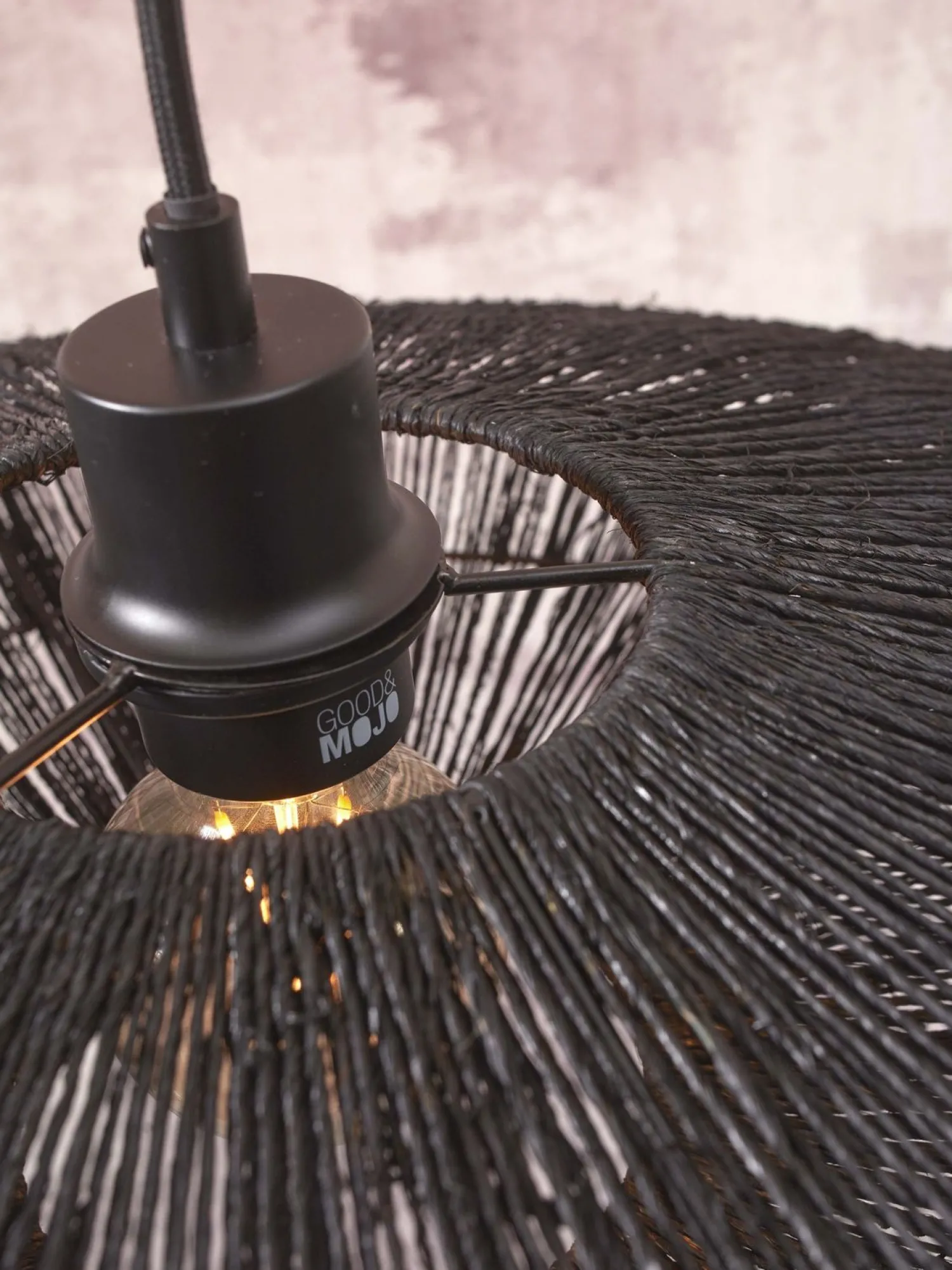 Vloerlampen|Vloerlampen-Good&Mojo Iguazu Ufo Vloerlamp Black