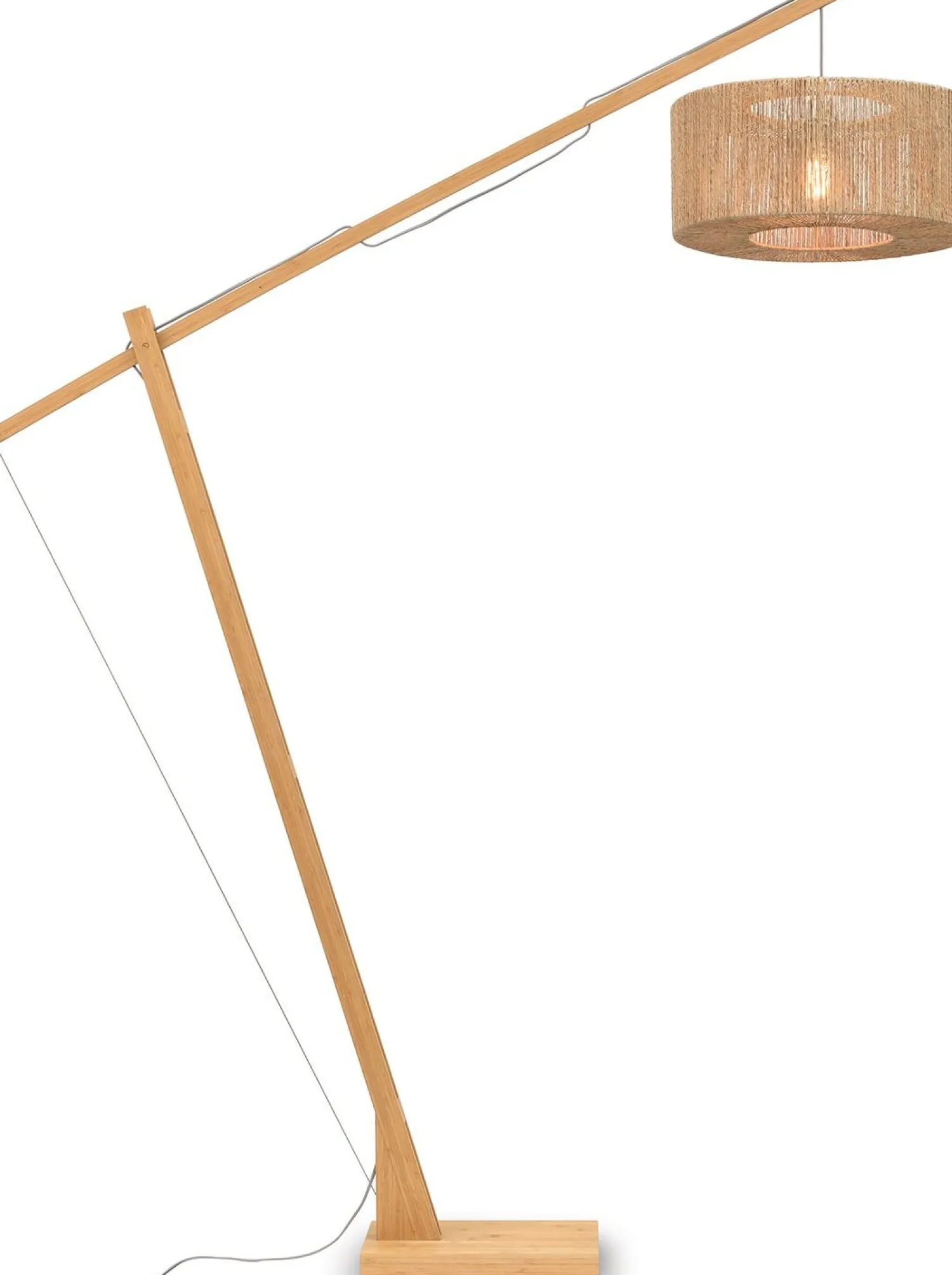 Vloerlampen|Vloerlampen-Good&Mojo Iguazu Vloerlamp Naturel