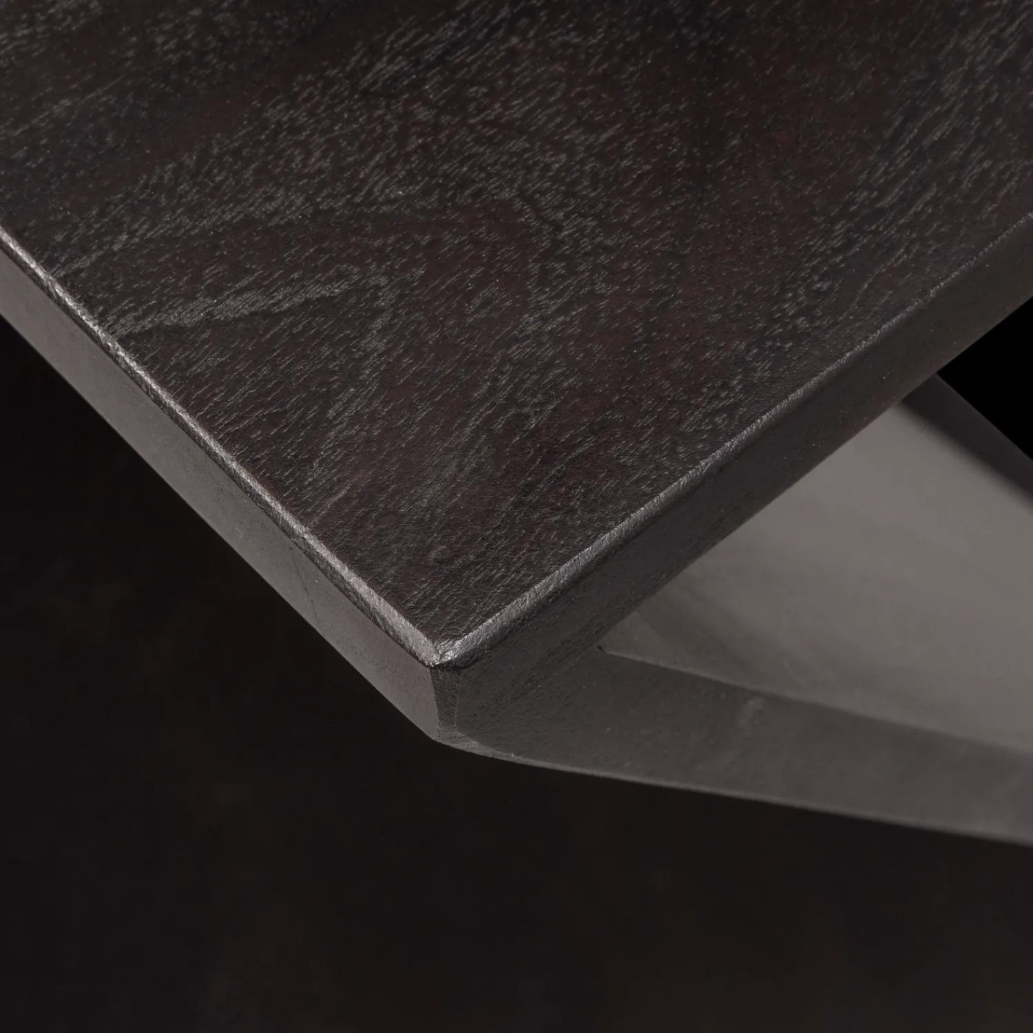Houten Bijzettafels-WOOOD Ikem Bijzettafel Dark Brown