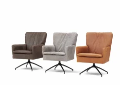 Eetkamerstoelen Met Armleuning-Eijerkamp Collectie Ilja Eetkamerstoel Cream