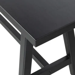 Houten Eetkamerbanken-WOOOD Imme Eetkamerbank Black