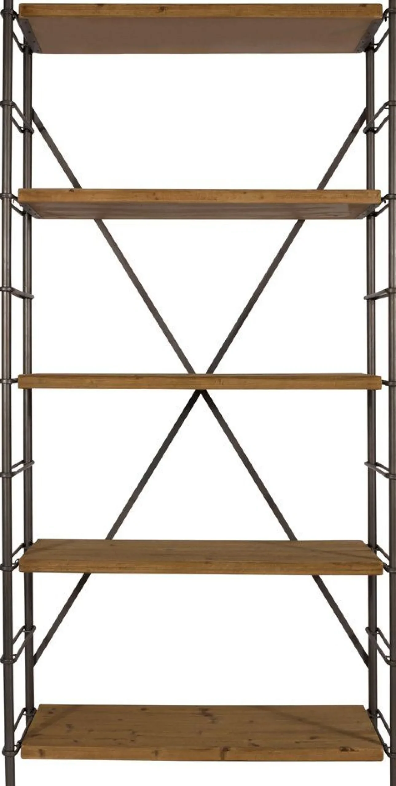 Opbergkasten|Opbergkasten-Dutchbone Iron Opbergkast Brown