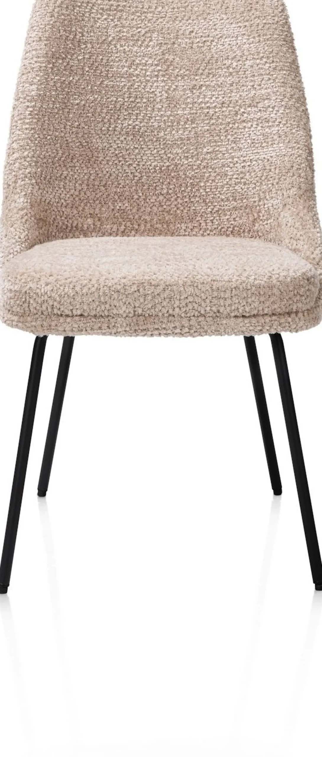 Eetkamerstoelen Zonder Armleuning-Henders en Hazel Isaac Derby Eetkamerstoel Beige