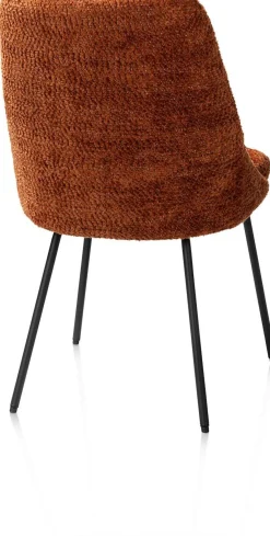Eetkamerstoelen Zonder Armleuning-Henders en Hazel Isaac Derby Eetkamerstoel Koper