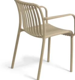 Tuinstoelen-Kave Home Isabellini Tuinstoel Beige