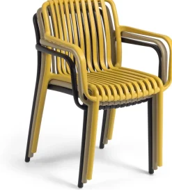 Tuinstoelen-Kave Home Isabellini Tuinstoel Beige